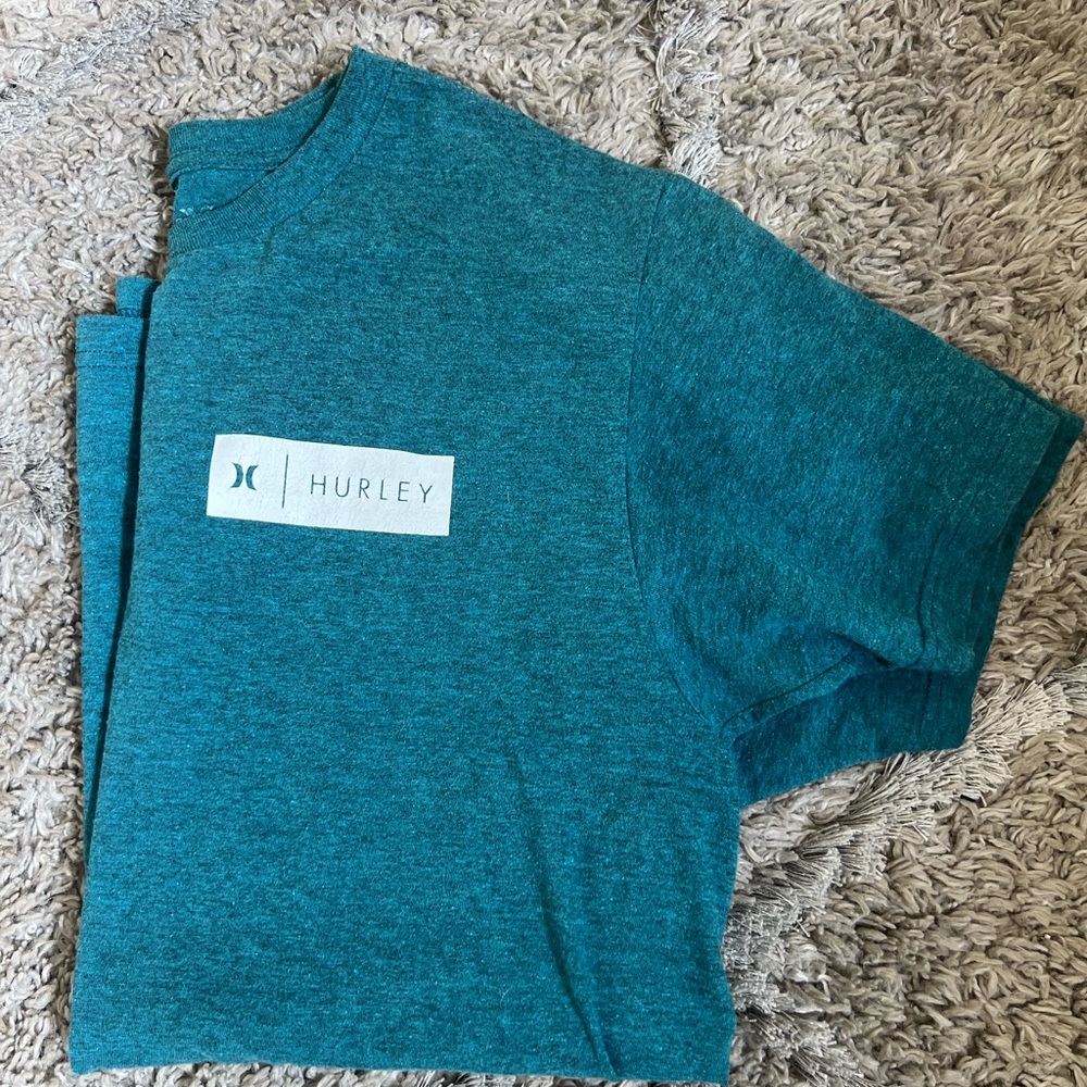 Hurley Teal Short Sleeve Tee